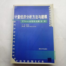 计量经济分析方法与建模：数量经济学系列丛书 书脊如图少许磕碰