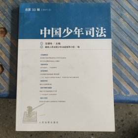 中国少年司法2017年第3辑（总33辑）