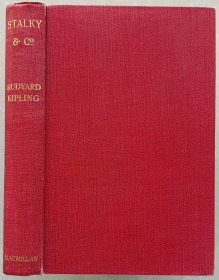 1954年，吉卜林《精明公司故事集》，漆布精装，厚纸张，八五品STALKY & CO.