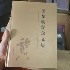 窦黎明纪念文集（角有点磕碰）