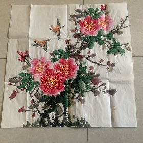 溫葉強 鳴石 畫