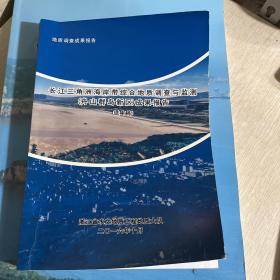 长江三角洲海岸带综合地质调查与监测（舟山群岛新区），成果报告 + 图册，送审稿，两册合售