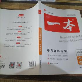 2019中考语文 新课标版 一本中考训练方案 专注训练16年