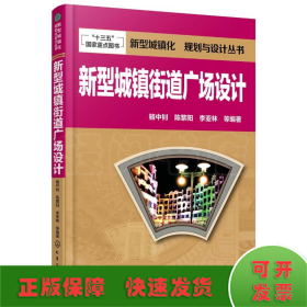 新型城镇化  规划与设计丛书--新型城镇街道广场设计