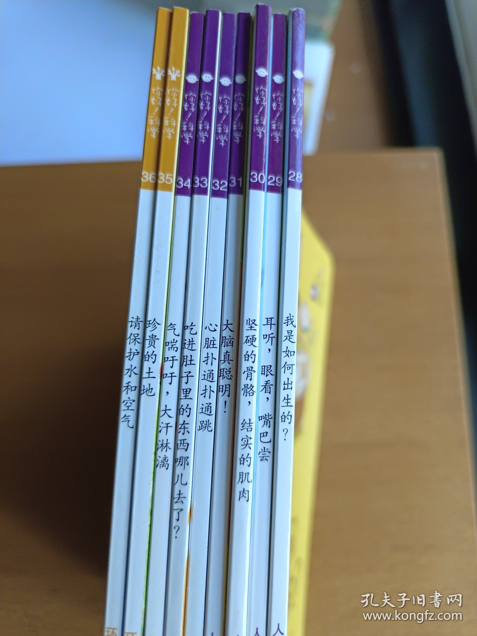 你好！科学最亲切的科学原理启蒙图画书 我是如何出生的？（28-36，共9册）