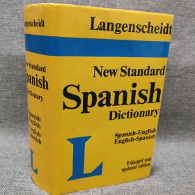 New Standard Spanish Dictionary新标准西班牙的词典  西班牙语英语