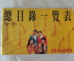 alwa总目录一览表1994-95年