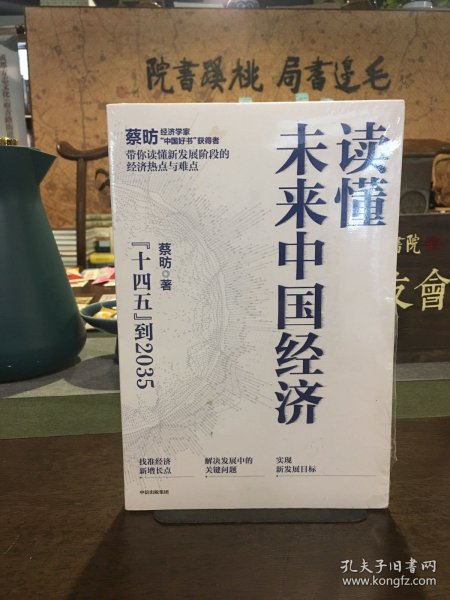 读懂未来中国经济：”十四五“到2035，“中国好书”获得者蔡昉带你读懂新发展阶段的经济热点与难点