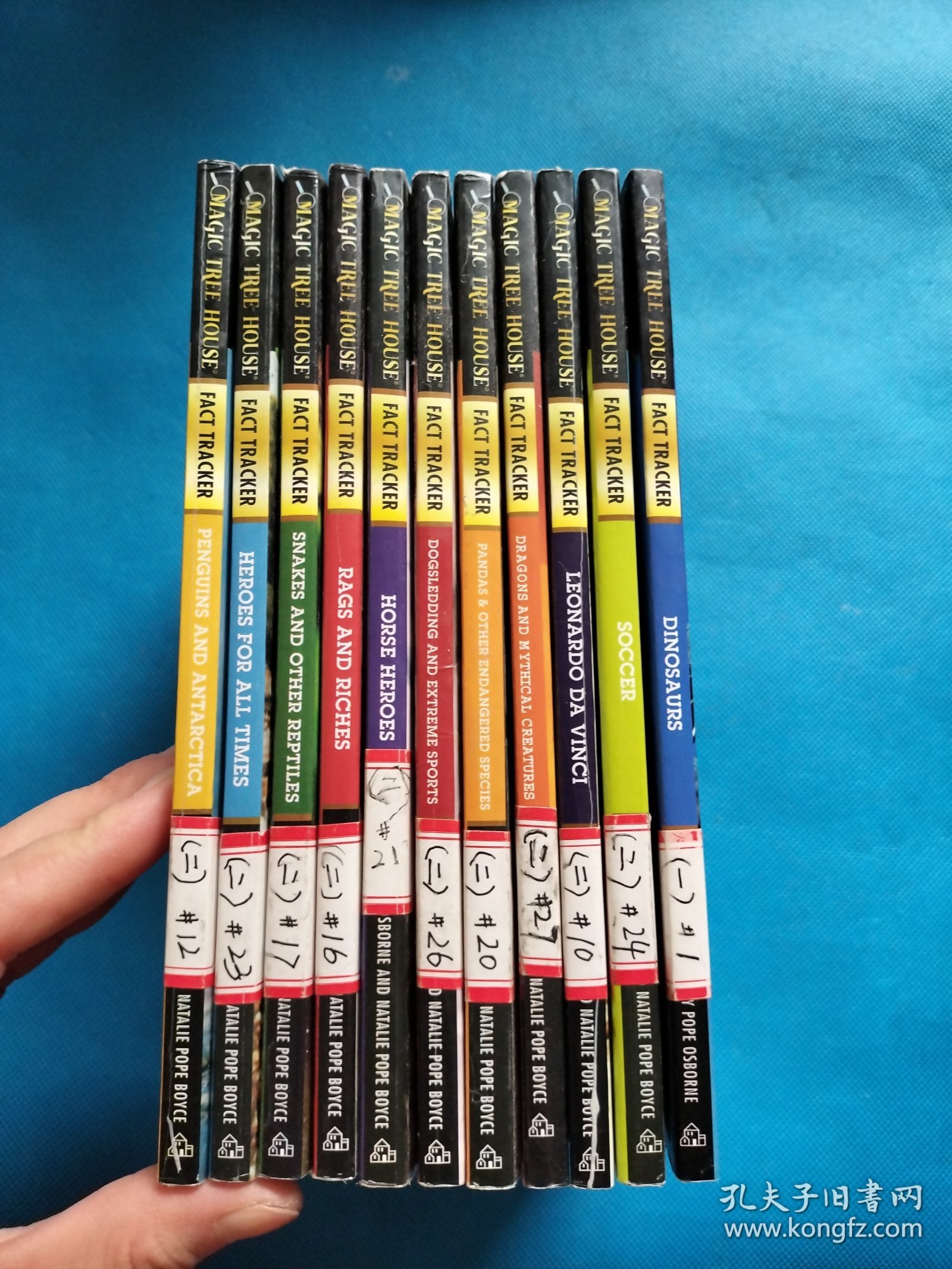 Magic Tree House fact tracker【共11本合售】