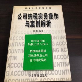 公司纳税实务操作与案例解析