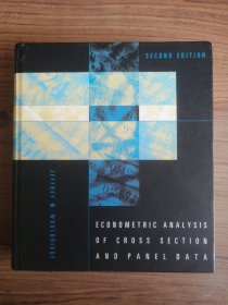 Econometric Analysis of Cross Section and Panel Data