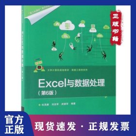 Excel与数据处理(第6版大学计算机规划教材)/数据工程师系列 9787121359262