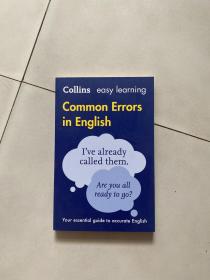 Collins easy learning Common Errors in English