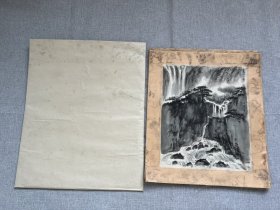 人物国画册页