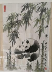 蒋昌忠，国家一级美术师，文化部中国画学会理事，清华大学美术学院、中国艺术学研究所客座教授、研究员,中国美术院副院长，上海大世界基尼斯总部书画（专业）专家，景德镇中外陶瓷艺术协会顾问，西藏大昭寺首席国画顾问等。

中国美术家协会会员，湖北省美术家协会副主席，湖北书画院名誉院长，湖北省中国画学会顾问，湖北省中国画研究院名誉院长，湖北省收藏家协会名誉会长等。国宝母爱《46*68cm》