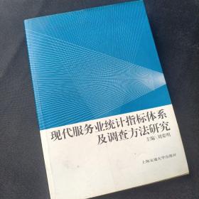現(xiàn)代服務業(yè)統(tǒng)計指標體系及調(diào)查方法研究