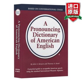 A Pronouncing Dictionary of American English