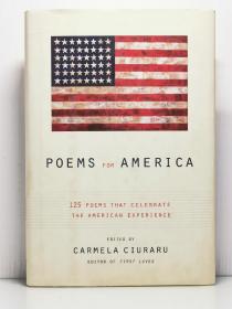 《美国诗选：125首》  Poems for America：125 Poems That Celebrate The American Experience （美国诗歌）英文原版书