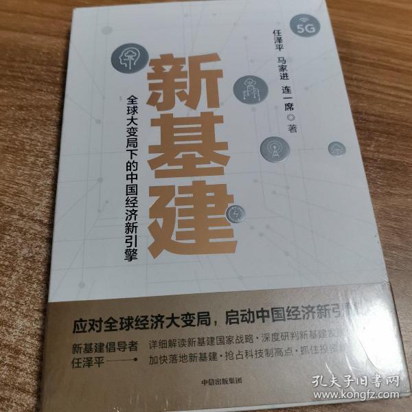 新基建：全球大变局下的中国经济新引擎任泽平新作（与普通版随机发货）