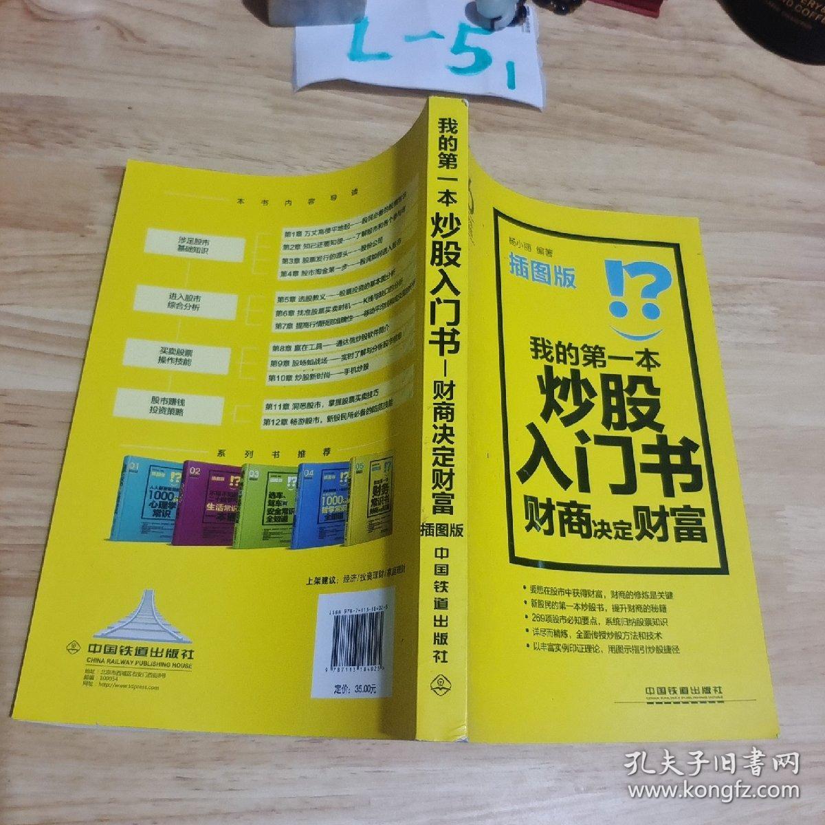 我的第一本炒股入门书：财商决定财富（插图版）