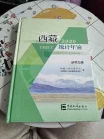 西藏统计年鉴（2020总第32期 汉英对照 附光盘）