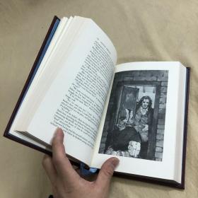 Franklin library真皮限量本：Wuthering Heights 《呼啸山庄》1975年出版，真皮精装本限量版，手工螺纹纸印刷，书口三面刷金，带原装小册子，世界永恒经典100本名著系列丛书