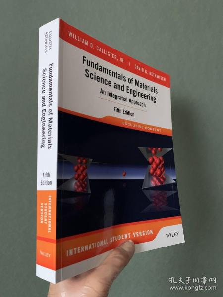 北京现货 Fundamentals of Materials Science and Engineering: An Integrated Approach   William D. Callister 英文原版 材料科学与工程基础 小威廉·卡丽斯特