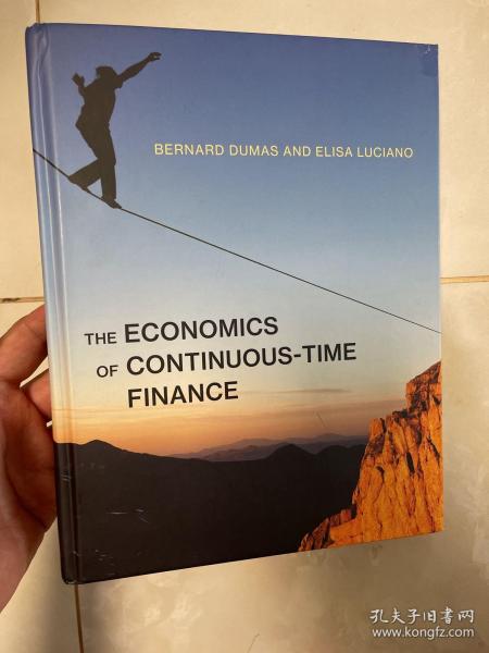 现货 The Economics of Continuous-Time Finance    英文原版  连续时间金融经济学