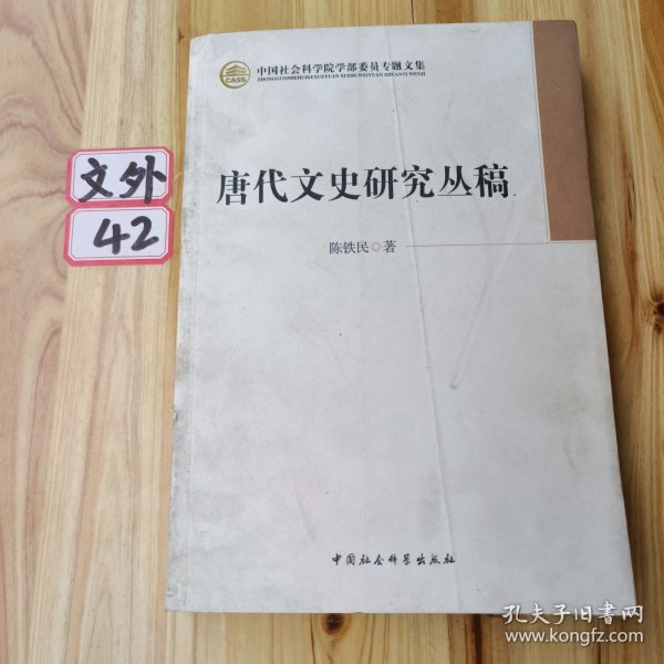 唐代文史研究丛稿