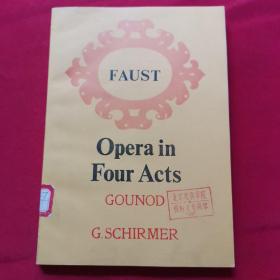 faust:opera in four acts