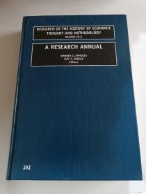 英文原版 A Research Annual