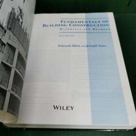 Fundamentals of Building Construction: Materials and Methods