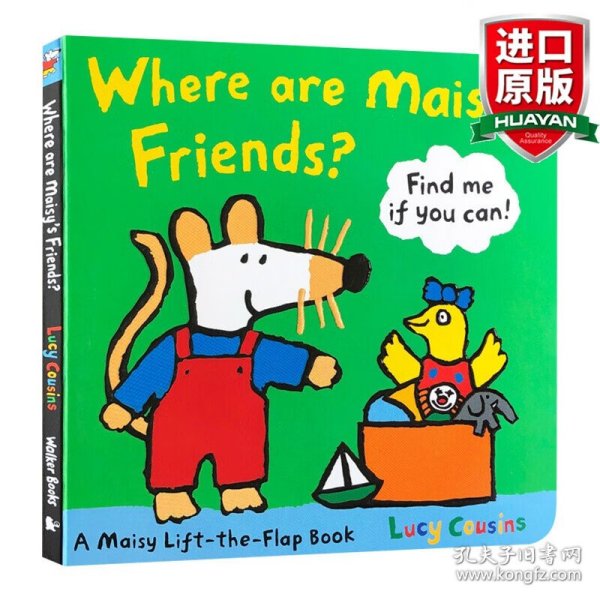 Where Are Maisy's Friends? [Board book]