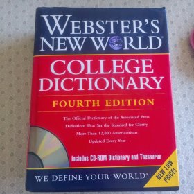 Webster's New World College Dictionary, Fourth Edition (Book with CD-ROM)韦氏新世界大学辞典　 英文原版