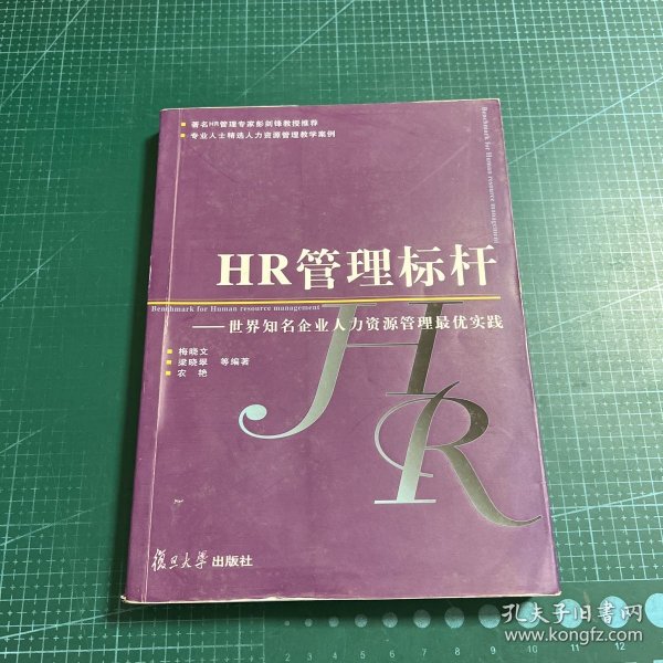 HR管理标杆：世界知名企业人力资源管理最优实践