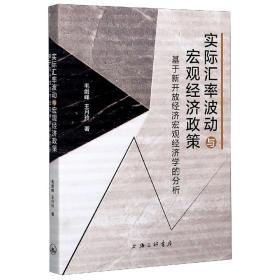 实际汇率波动与宏观经济政策—基于新开放经济宏观经济学的分析