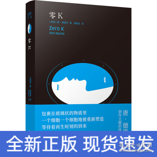 零K（如果生命的尽头我们不会死，那活着还有什么意义？美国文坛巨擘唐·德里罗创作主题的终极融合！借人体冷冻技术直面死亡与永生）