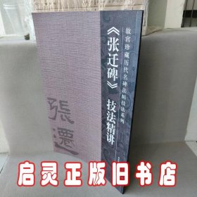 张迁碑技法精讲/故宫珍藏历代名碑法帖技法系列