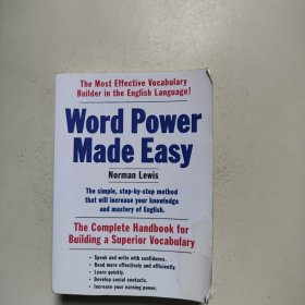 Word Power Made Easy: The Complete Handbook for Building a Superior Vocabulary 英文原版