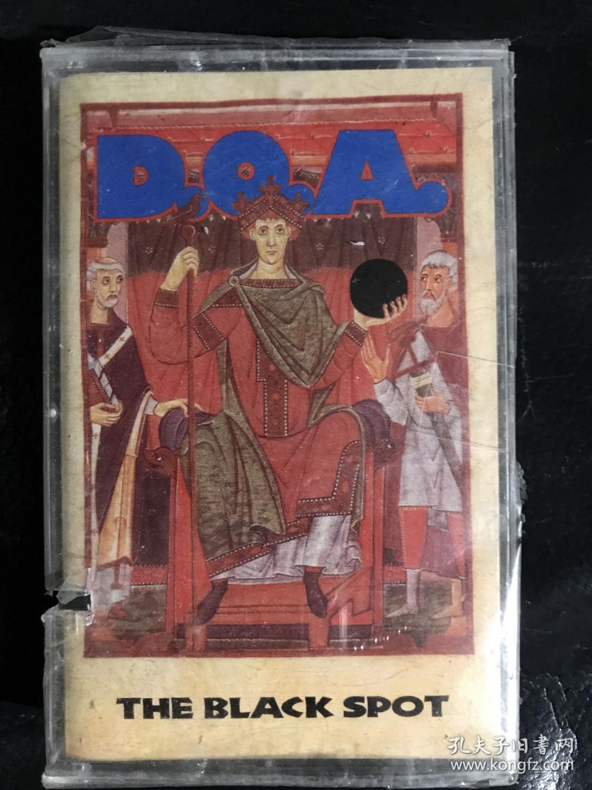 硬核朋克先驱乐队D.O.A专辑，打口磁带原封未拆塑封膜破内新