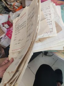 清华大学教授王照林妻子清华大学附小盛宝英写给迟群的两封信2页和手写简历等等40页