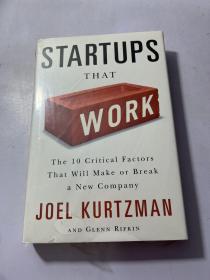 STARTUPS THAT WORK