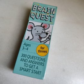 Brain Quest for Threes, revised 4th edition 智力开发系列：3-4岁益智