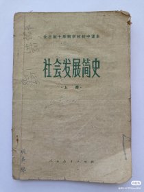 社会发展简史（上下）