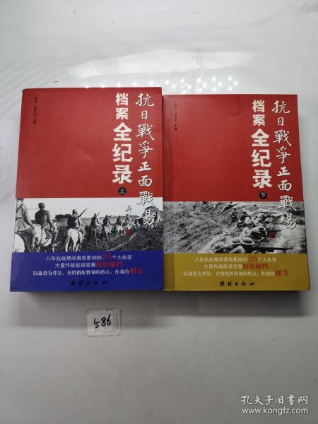 抗日战争正面战场档案全纪录（上、中、下）