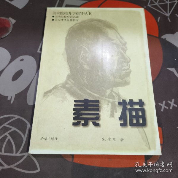 素描.美术院校升学指导丛书（1999年一版一印仅3000册）