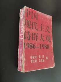 中国现代主义诗群大观1986—1988