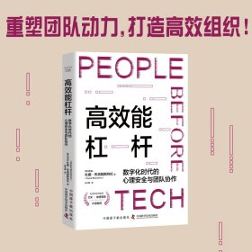 高效能杠杆：数字化时代的心理安全与团队协作