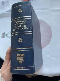 现货  英文原版   COMPACT OXFORD ENGLISH DICTIONARY OF CURRENT ENGLISH.