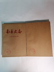 南京史志：（1983年～1984年，含创刊号）合订本、（1985年合订本）【二本合售】